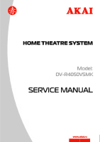 Akai DVR-4050-VSMK-Service-Manual